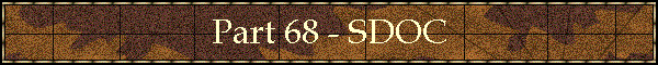 Part 68 - SDOC